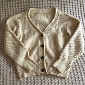Cream chunky cardigan